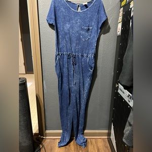 Denim Style Jumpsuit